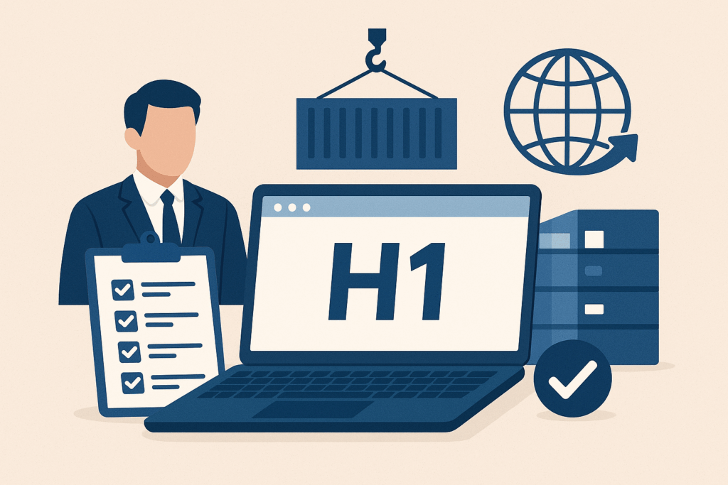 🧭 Adiós al sistema PreCAU: la Agencia Tributaria activa el nuevo modelo H1 de importaciones